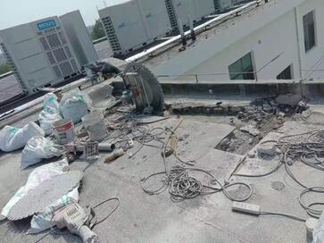 河北霸州工程拆除混凝土柱子切割